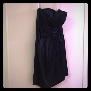 Navy Strapless dress size 10